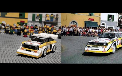 Μοναδικές στιγμές των ράλλυ, με Lego! 