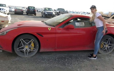 Μια μάντρα γεμάτη παρατημένα supercar και πολυτελή οχήματα (video)