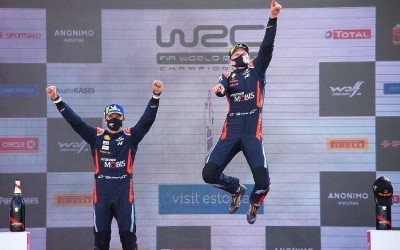 WRC: Κυριαρχία της Hyundai στο Ράλι Εσθονίας