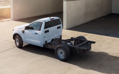 Η οικογένεια του Ford Ranger διευρύνεται χάρη στην έκδοση Chassis Cab