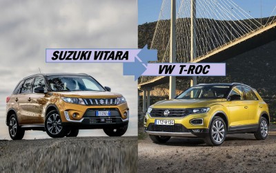 Δοκιμή: Suzuki Vitara ή Volkswagen T-Roc;
