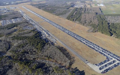 15.000 καταστρεμμένα ΙΧ από τον τυφώνα Sandy

