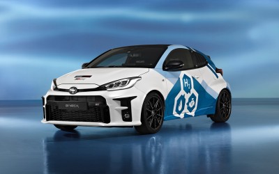 H Toyota παρουσίασε ένα GR Yaris που καίει υδρογόνο 