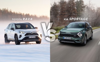 Kia Sportage vs Toyota RAV4 - Υβριδικά SUV σε… κόντρα!