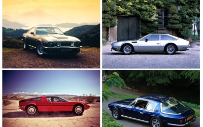 Aston Martin V8 – Jensen SP – Lamborghini Jarama GT S – Maserati Bora: Στην κορυφή των επιλογών