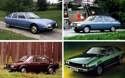 Citroen CX - Lancia Beta – BL Princess - SAAB 99: Με κίνηση εμπρός