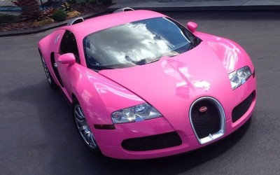 Μια Bugatti στα ροζ