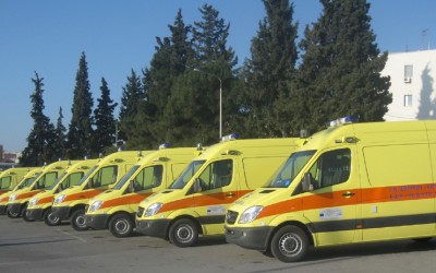 22 ασθενοφόρα Mercedes-Benz Ελλάς στην 4η Δ.Υ.ΠE. Μακεδονίας- Θράκης
