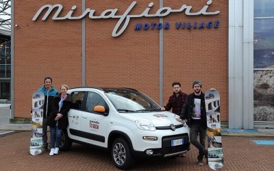 Torino-Sochi με Panda 4x4 Antartica


