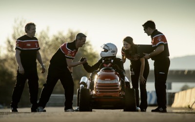 Ρεκόρ ταχύτητας για το… τρακτέρ της Honda