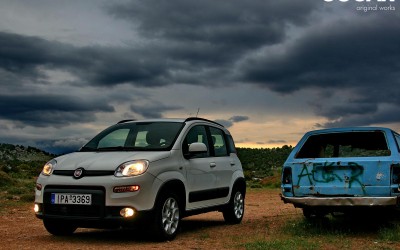 Βολτάρουμε με Fiat Panda Trekking Twinair