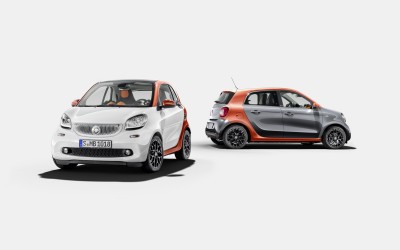 Hot spot του νέου Smart fortwo και forfour

