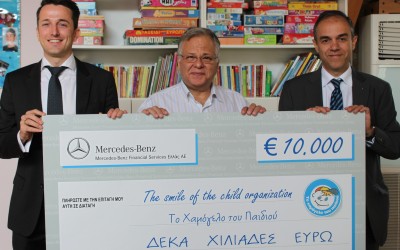 Η Mercedes-Benz F.S. για το «Χαμόγελο του Παιδιού»