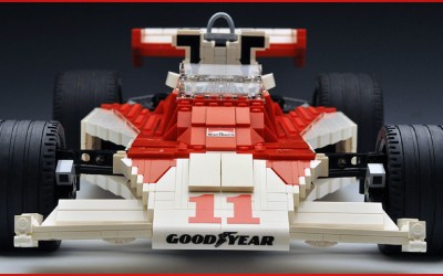 James Hunt από τουβλάκια Lego