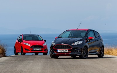 Ford Fiesta RED & BLACK με 140 ίππους