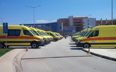 Η Mercedes-Benz παρέδωσε 21 νέα ασθενοφόρα Sprinter