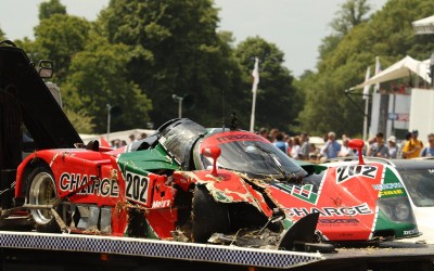 Τράκαρε το σπάνιο Mazda 767B