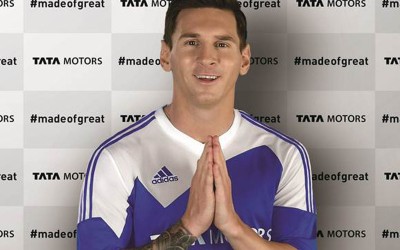 Lionel Messi «πρεσβευτής» της Tata Motors