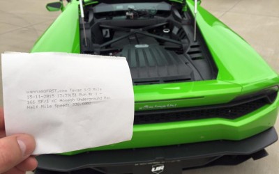 Video: Ρεκόρ 383,9 km/h από Lamborghini Huracan

