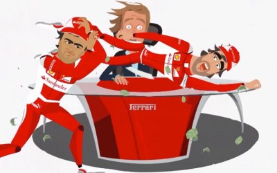 Ferrari: ο Montezemolo γίνεται ήρωας cartoon!!!