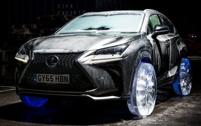 Lexus NX με τροχούς από… πάγο! (Video)