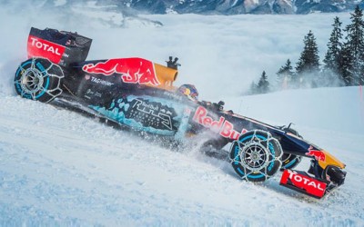 Μονοθέσιο της F1 μέσα στο… χιονοδρομικό! (Video)