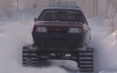 To Lada που έγινε… τανκ (Video)