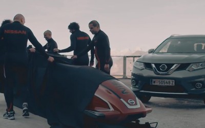 To 1o 7θέσιο αγωνιστικό έλκηθρο της Nissan (Video)