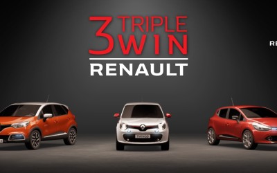 Renault Triple Win: Κερδίζεις τριπλά!