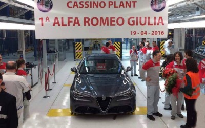Κατασκευάστηκε η πρώτη Alfa Romeo Giulia