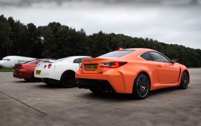 Κόντρα Nissan GT-R vs BMW M4 vs Lexus RC-F (video)