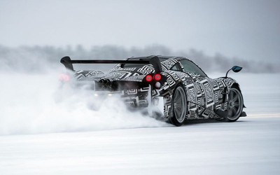 H Huayra BC εξελίσσεται κάτω από τις πιο αντίξοες συνθήκες (video)