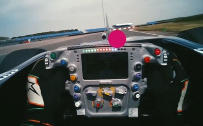 Δείτε με τα μάτια οδηγού της Formula1 (video)