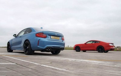 Κόντρα Ford Mustang 5.0 vs BMW M2 (video)
