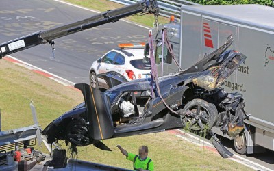 Το ABS έστειλε το Koenigsegg στον τοίχο του ring