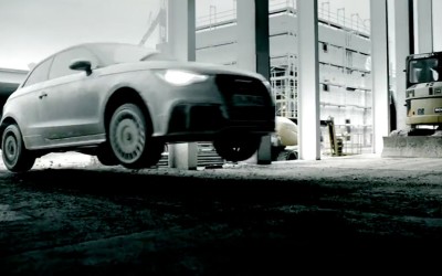Gymkhana με Audi A1 Quattro

