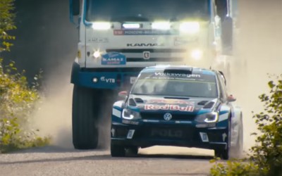 Φορτηγό κυνηγάει το αγωνιστικό VW Polo WRC; (video)