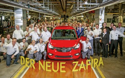 Ξεκίνησε η παραγωγή του νέου Opel Zafira