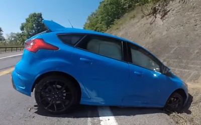 Ένα Ford Focus RS στο… χαντάκι! (video)