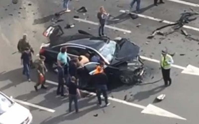 Σκοτώθηκε ο οδηγός του Πούτιν σε τροχαίο (video)