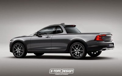 Το Volvo V90 Cross Country και… φορτηγάκι