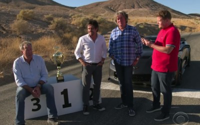 Το τρίο του Grand Tour σε κόντρα με Corvette (vid)