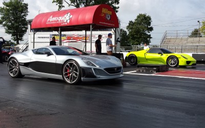 Κόντρα 1.000 ίππων: Porsche 918 vs Rimac (vid)