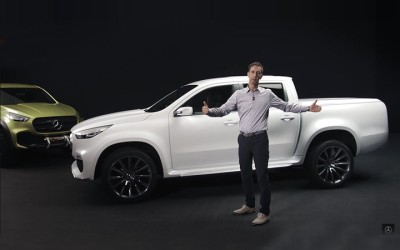 Όλα για τη σχεδίαση του pick up της Mercedes (video)