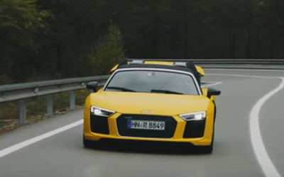 «Θήραμα»(;) ένα Audi R8 Spyder (video)