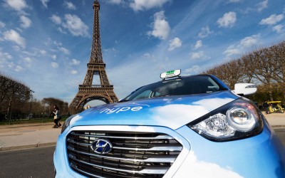 Γέμισε το Παρίσι Hyundai iX35 FCEV