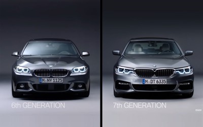 Δείτε τις διαφορές δυο γενιών BMW 5 Series (video)