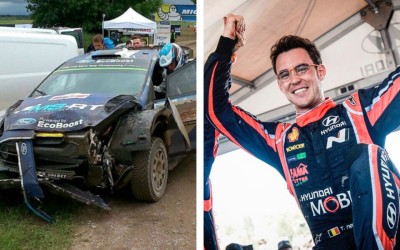 WRC: Δέντρο για τον Tanak, νίκη για τον Neuville (vid)
