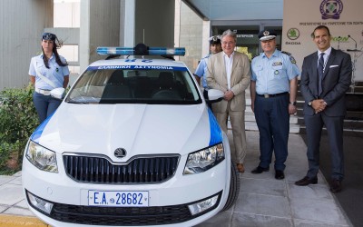 Δώρο μία Skoda Octavia φυσικού αερίου στην ΕΛΑΣ