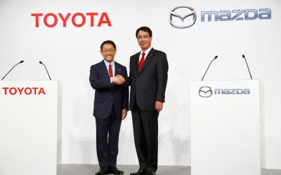 Toyota και Mazda θα συνεργαστούν στα ηλεκτρικά μοντέλα